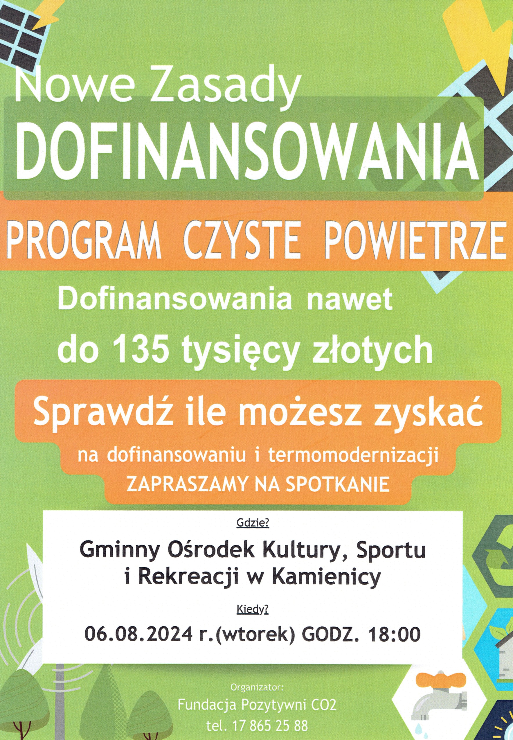 Spotkanie informacyjne – „Czyste Powietrze”