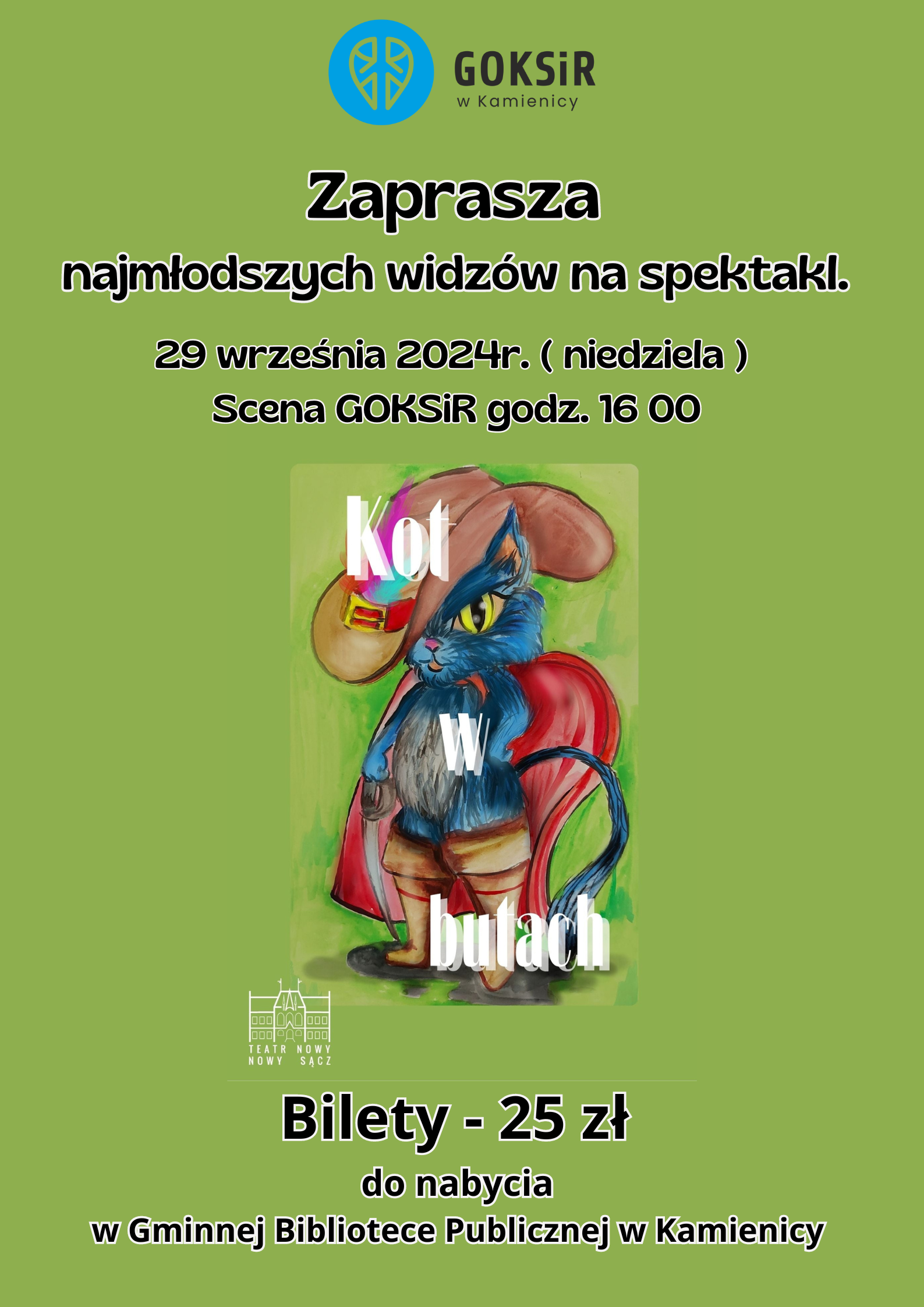 Kot w butach – spektakl dla dzieci