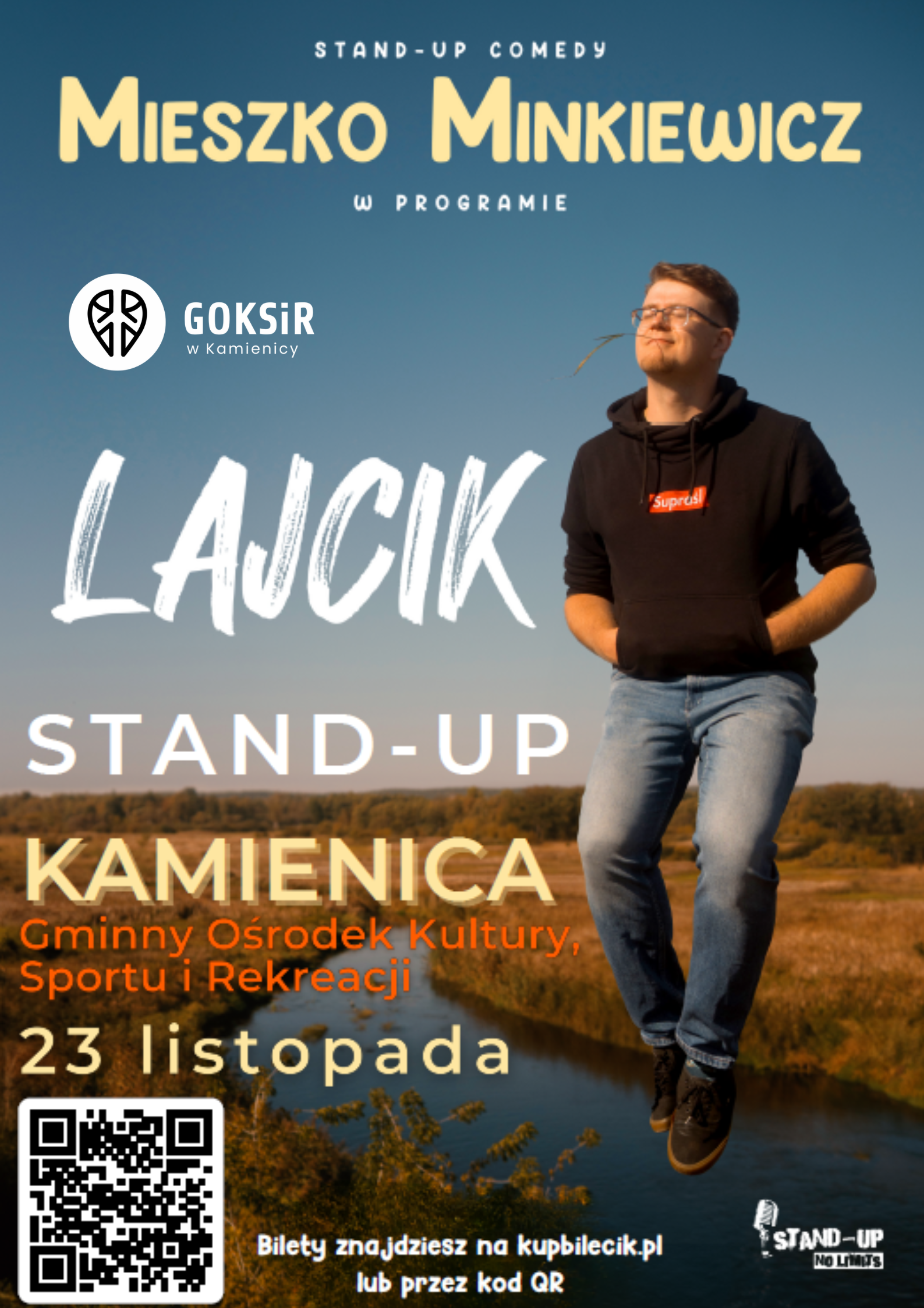 Stand-up: Mieszko Minkiewicz w programie „Lajcik”